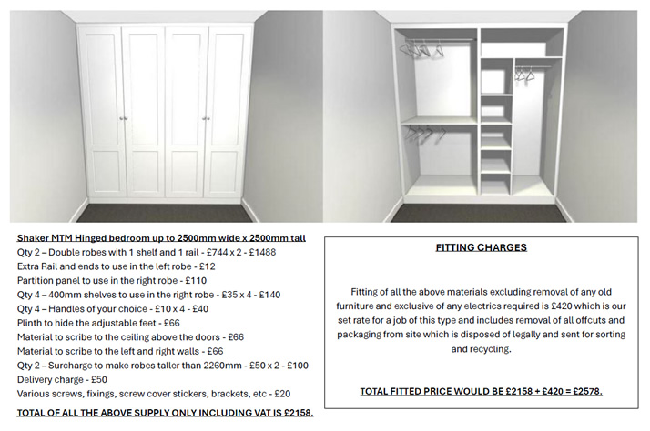 Hinged wardrobes 1