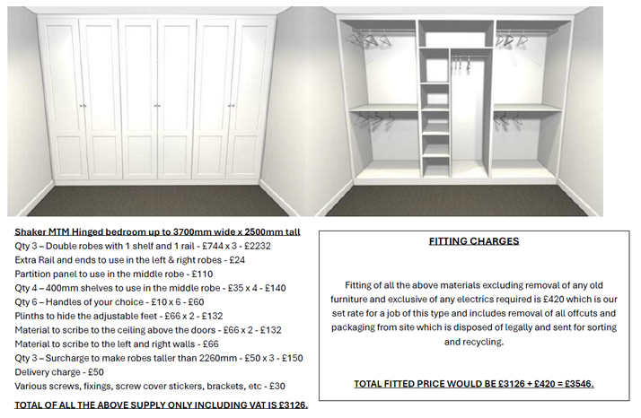 Hinged wardrobes 2