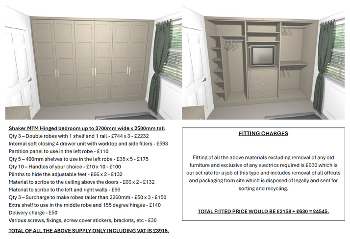 Hinged wardrobes 3