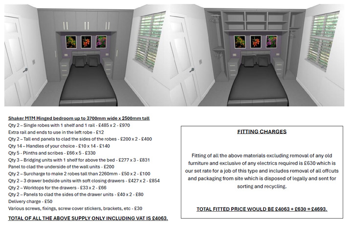 Hinged wardrobes 4