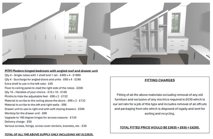 Hinged wardrobes 5
