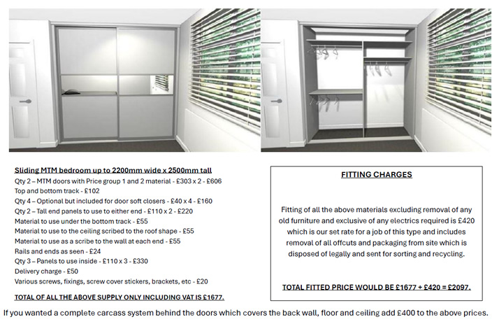 Sliding wardrobes 1