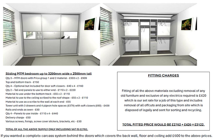 Sliding wardrobes 4